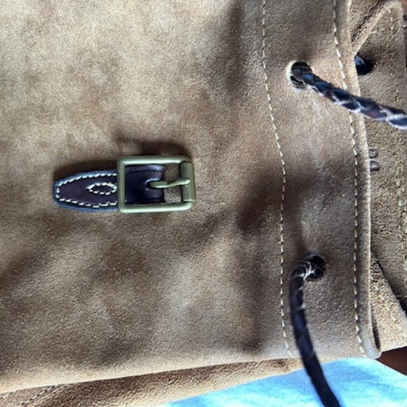 Ralph Lauren Double RL RRL Small Leather Backpack